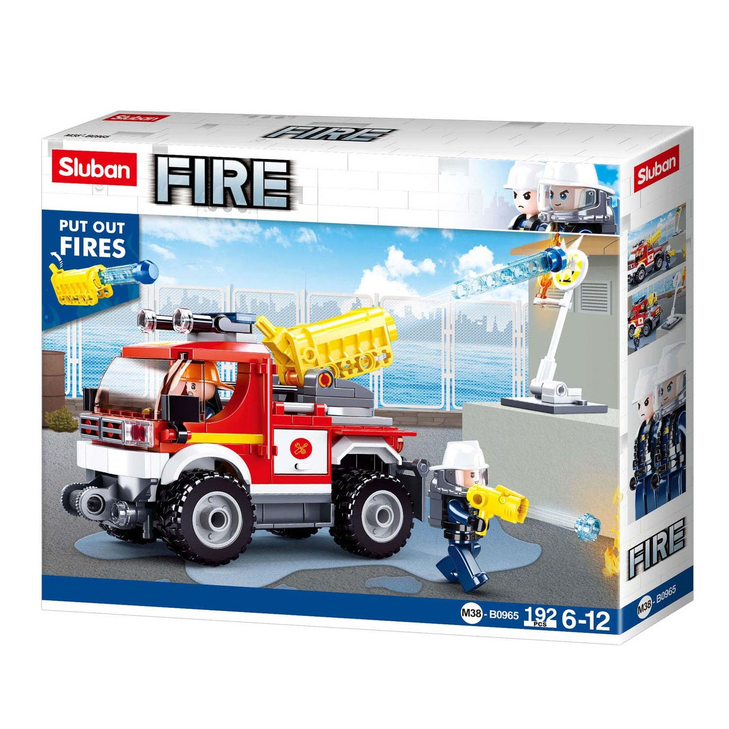 Sluban Off-Road-Feuerfahrzeug