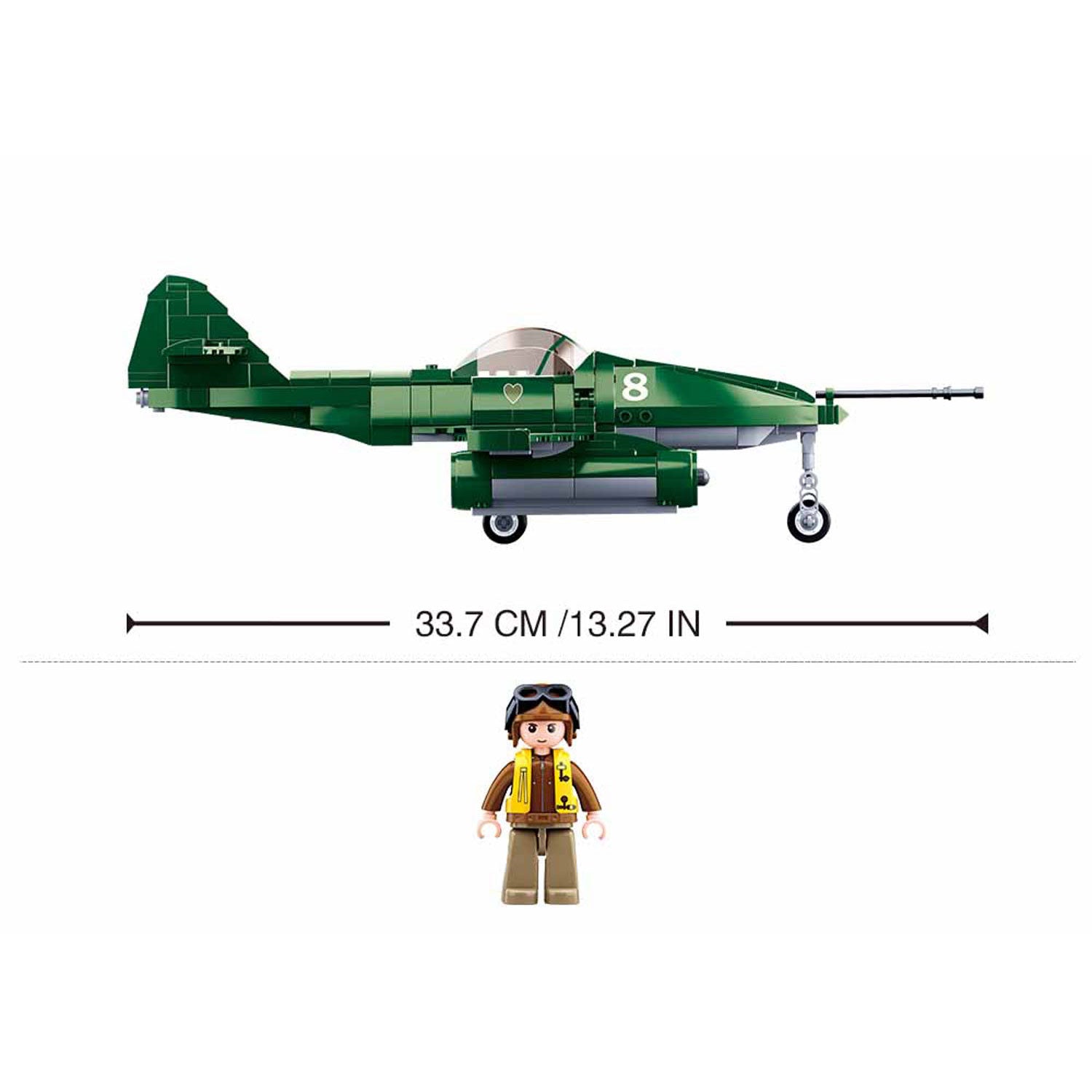 Slubanische Schlacht von Budapest Fighter Flugzeug