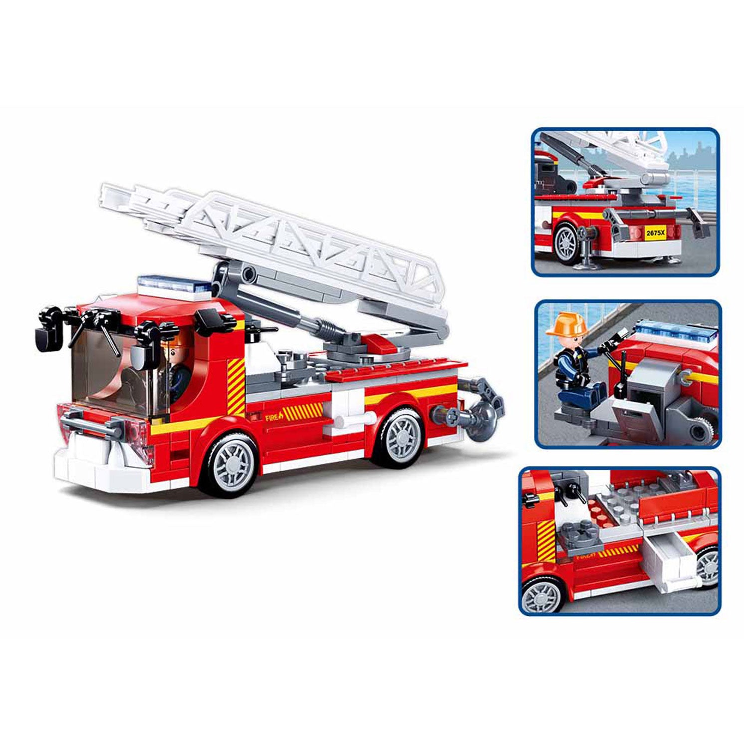 Sluban Fire Brigade Leiterwagenübung
