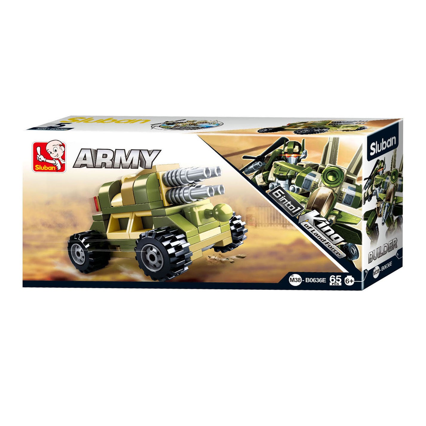 Sluban Bouwset Army Vehikel