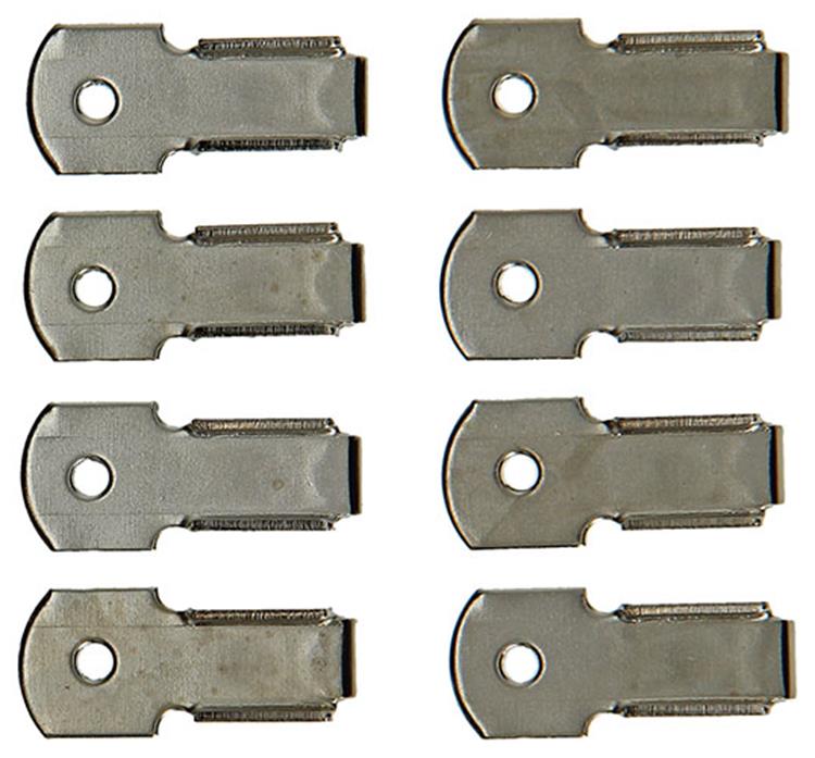 Mack 1015866 - 8 vernickelte Rahmenstützen | 5 Stück