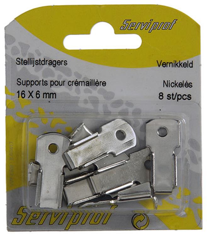 Mack 1015866 - 8 vernickelte Rahmenstützen | 5 Stück