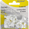Mack 1015838 - 20 Regalträger Kunststoff weiß ø 6 mm | 10 Stück