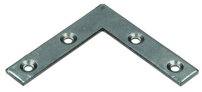 Mack 1013302 - 8 flache Quadrate verzinkt 50x50x10x2mm | 10 Stück