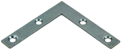 Mack 1013303 - 8 flache Quadrate verzinkt 60x60x10x2mm | 10 Stück