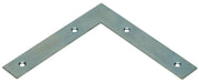 Mack 1013306 - 8 flache Quadrate verzinkt 125x125x20x2mm | 10 Stück - afbeelding 1
