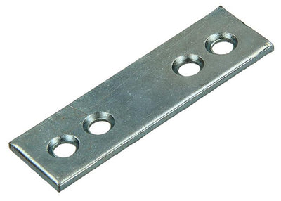 Mack 1013287 - 8 Verbindungsplatten verzinkt 50x15mmx2mm | 10 Stück