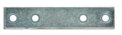 Mack 1013288 - 8 Verbindungsplatten verzinkt 75x15mmx2mm | 10 Stück