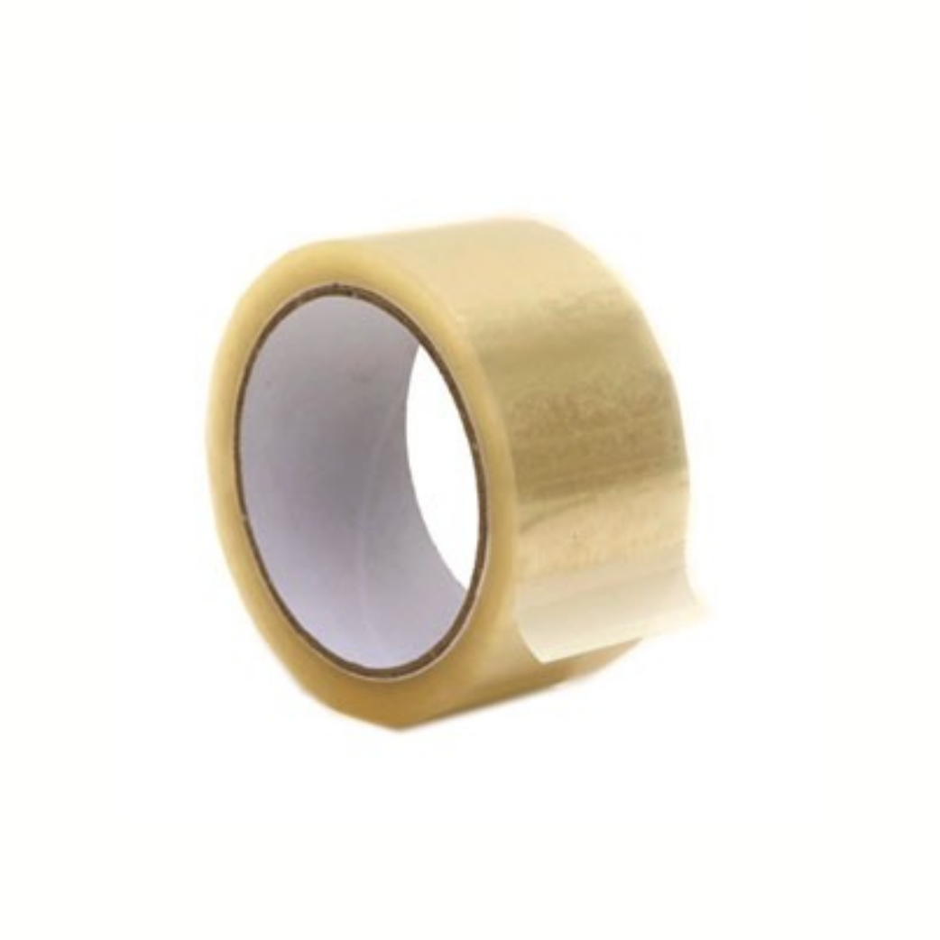 Band transparent, pro Rolle. 48 mmx66m