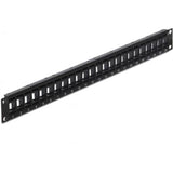 Delock 19 Keystone Patch Panel 24 Port - afbeelding 1