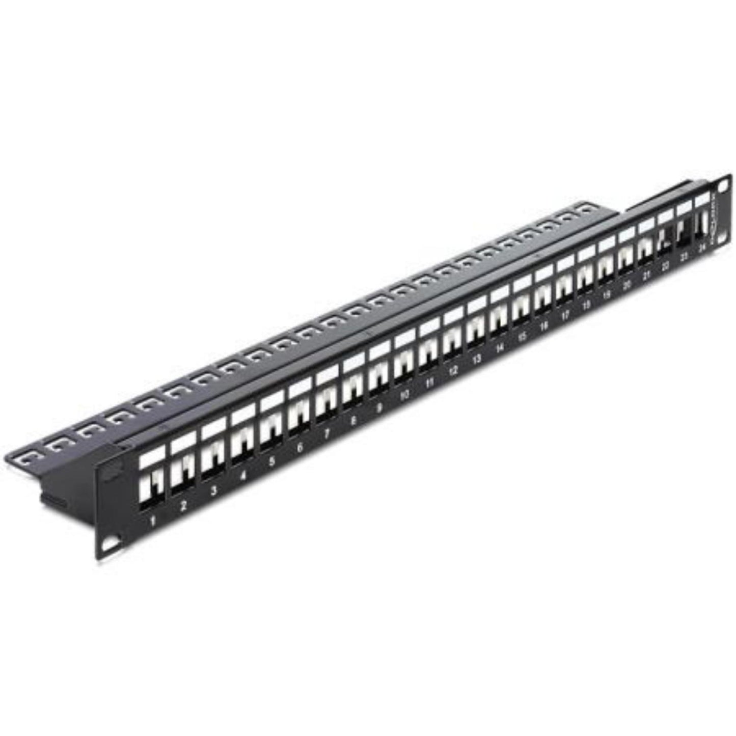 Delock 19 Keystone Patch Panel 24 Port