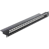 Delock 19 Keystone Patch Panel 24 Port - afbeelding 1