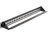 Delock 19 Keystone Patch Panel 24 Port - afbeelding 2