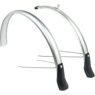 Eurofender Schutzblechset Snello 28 x 51 mm silber