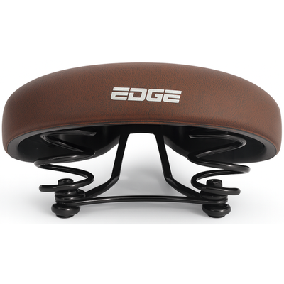 Edge Fietszadel City Retro Dark Brown (Werkstattverpackung)