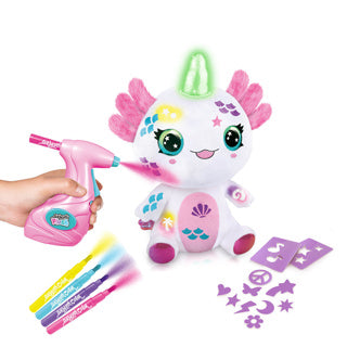 Airbrush Plüsch Axolotlcorn Begrenzung
