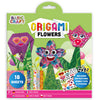 Origami Set Blumen Tiere 18st+Aufkleber