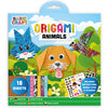 Origami Set Blumen Tiere 18st+Aufkleber