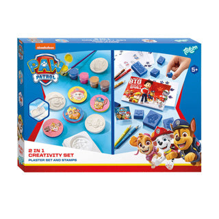 Totum 2in1 Gips- und Briefmarkenhandwerksset