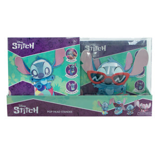 Disney Stitch 3D Pop Head 30 cm 4 Assorti