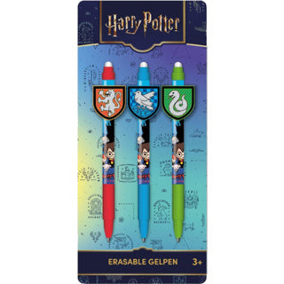 Harry Potter löschbarer Gelstift mit Clip 3 sortiert | 12 Stück