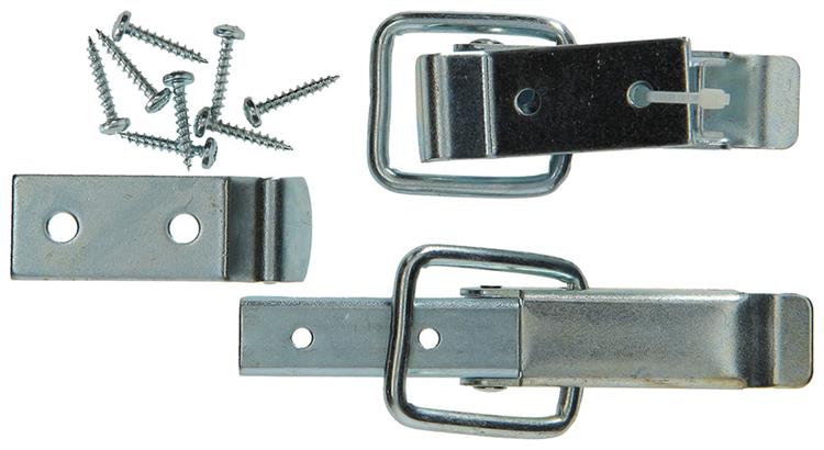 Mack 1013343 - 2 verzinkte Kastenschlösser 80x32mm | 5 Stück