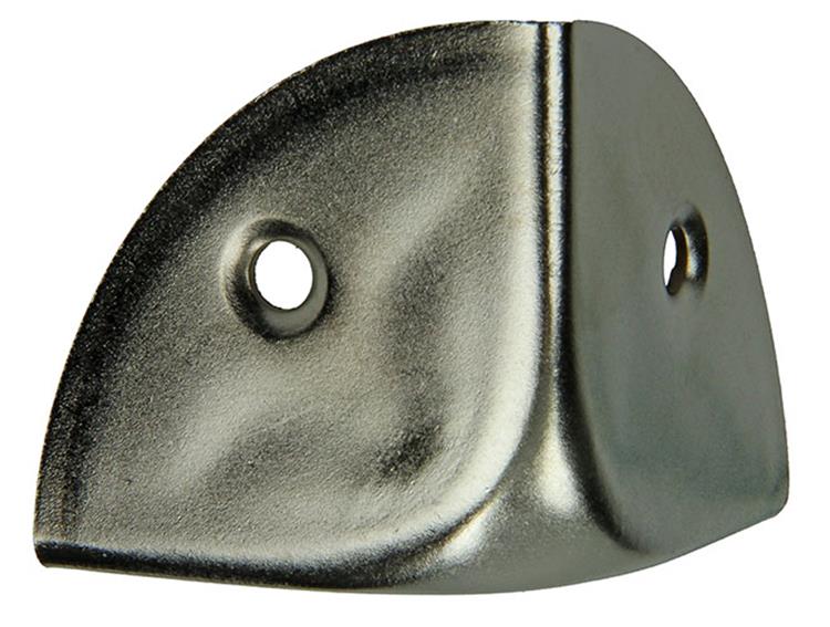 Mack 1013346 - 4 vernickelte Kofferecken 35 mm | 5 Stück