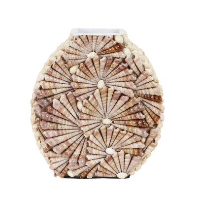 Mansion Atmosphäre Vase Bowman's Beach Muscheln 28x31cm