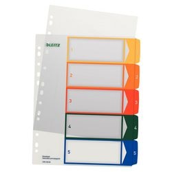 Projektverzeichnisse Leitz 12910000 5-Tab A4