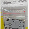 Mack 1015913 - 1 Aufputz-Möbelschloss vernickelt 20mm | 5 Stück