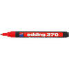 Edding 370 Marker, Liniendicke 1 mm, rot, 1 Stück