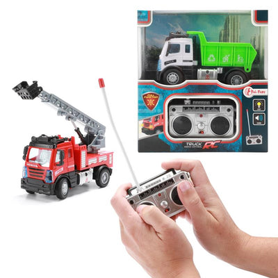 Toi-toys Toi Toys Mini Müllwagen Feuerwehr RC