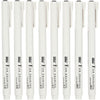 Fineliner, Liniendicke 0,03+0,05+0,1+0,2+0,3+0,5+0,8+1,0 mm, schwarz, 8 Stück 1 Box