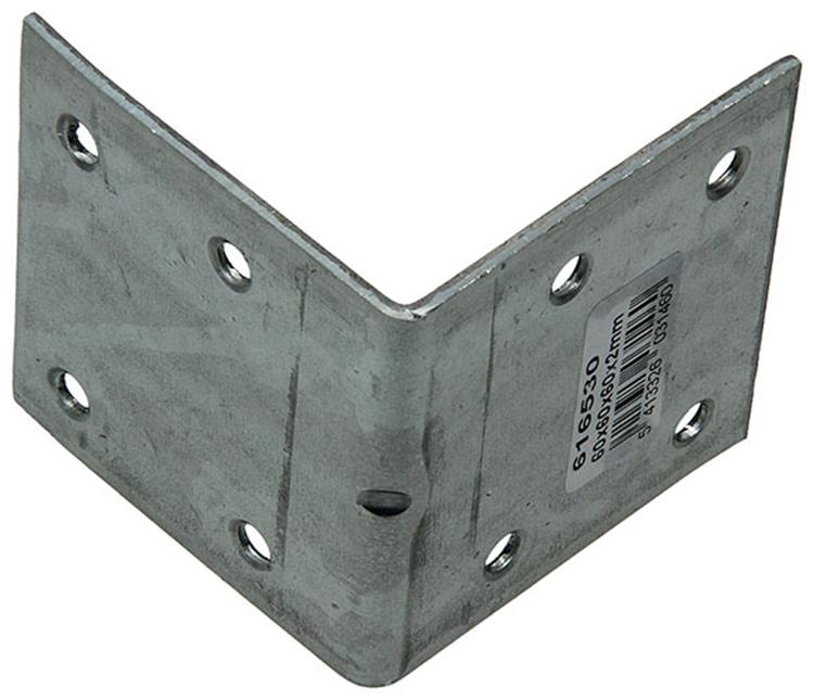 1003138 - Eckanker verzinkt 60x60x60x2mm | 100 Stück