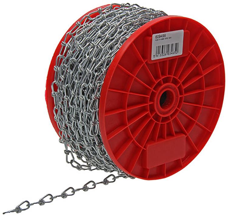 1013663 - Victor-Kette verzinkt DIN5686ø 2mm L 28mm 50m WWL 32 kg | 50 Stück