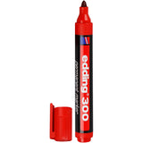 Edding 300 Marker, Liniendicke 1,5-3 mm, rot, 1 Stück - afbeelding 1