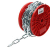 1014186 - geschweißte Kette verzinkt langes Glied C-60 DIN5685-1 6,0x42mm 10m | 10 Stück