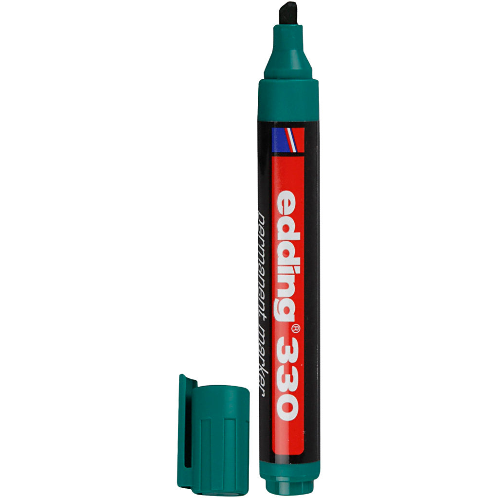 Edding 330 Marker, Liniendicke 1-5 mm, grün, 1 Stück