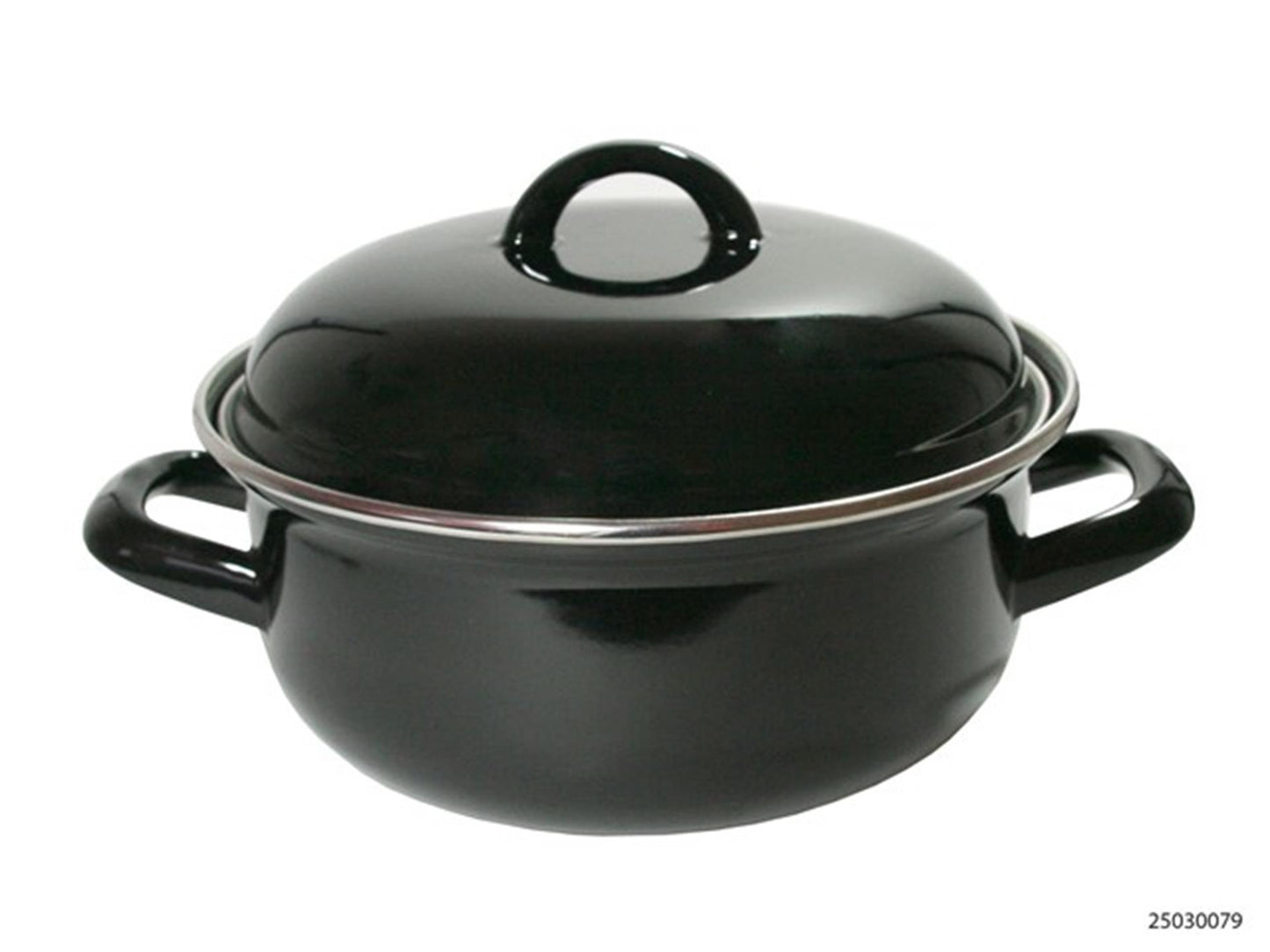 Kaiserliche Küche kaiserliche Küche Braadpan 24 cm schwarzer Emaille