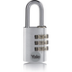 Yale 1065222 – Vorhängeschloss 28 mm Aluminium, silberfarben, Standard | 6 Stück