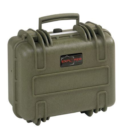 Explorer -Fälle 3317HL Case Green Green mit Picking -Schaum