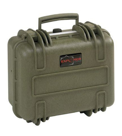 Explorer -Fälle 3317HL Case Green Green mit Picking -Schaum