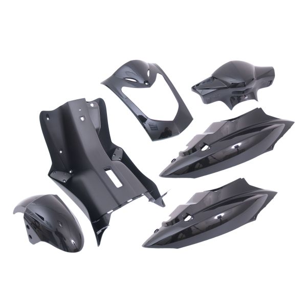Edge Placetet Agility 10 und 12 Zoll mit 2 Personen Buddyseeat auf 1 Stück 7 -Stück Schwarz Metallic