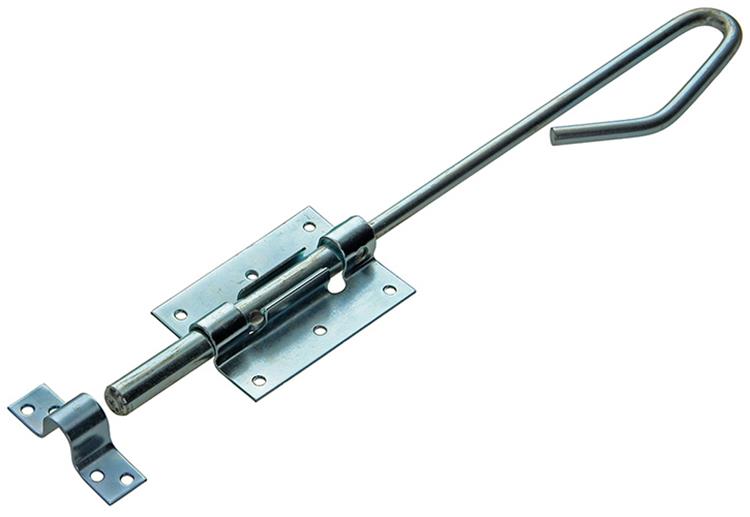 1013389 - Bajonettverschluss blau verzinkt 40cm | 5 Stück