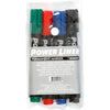 Mungyo Power Liner, Strichstärke 1,5-3 mm, Schwarz, Blau, Grün, Rot, 4 Stück 1 Box