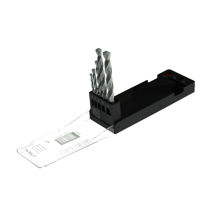 Mack 1011632 - Universal-Multibohrer-Set 5-teilig 4-10mm | 5 Stück