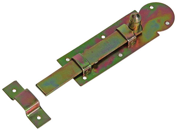 Mack 1014265 – Fensterschieber mit rundem Knopf, bichromatiert A 100 – B 25 mm | 5 Stück