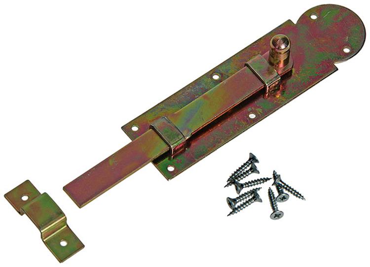 Mack 1014266 – Fensterschieber mit rundem Knopf, bichromatiert A 120 – B 40 mm | 5 Stück