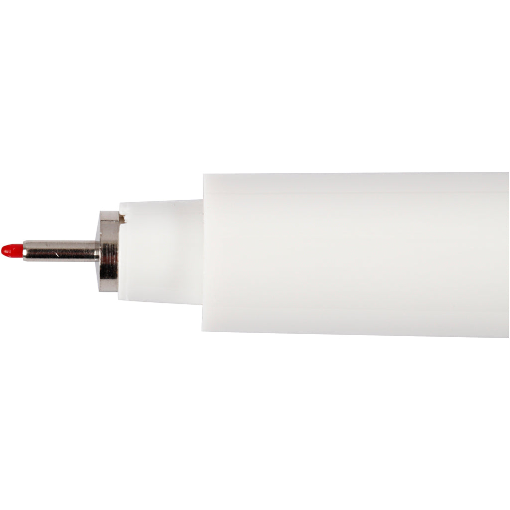 Medaillon -Zeichnungsstift, Liniendicke 0,3 mm, rot, 1 Stück
