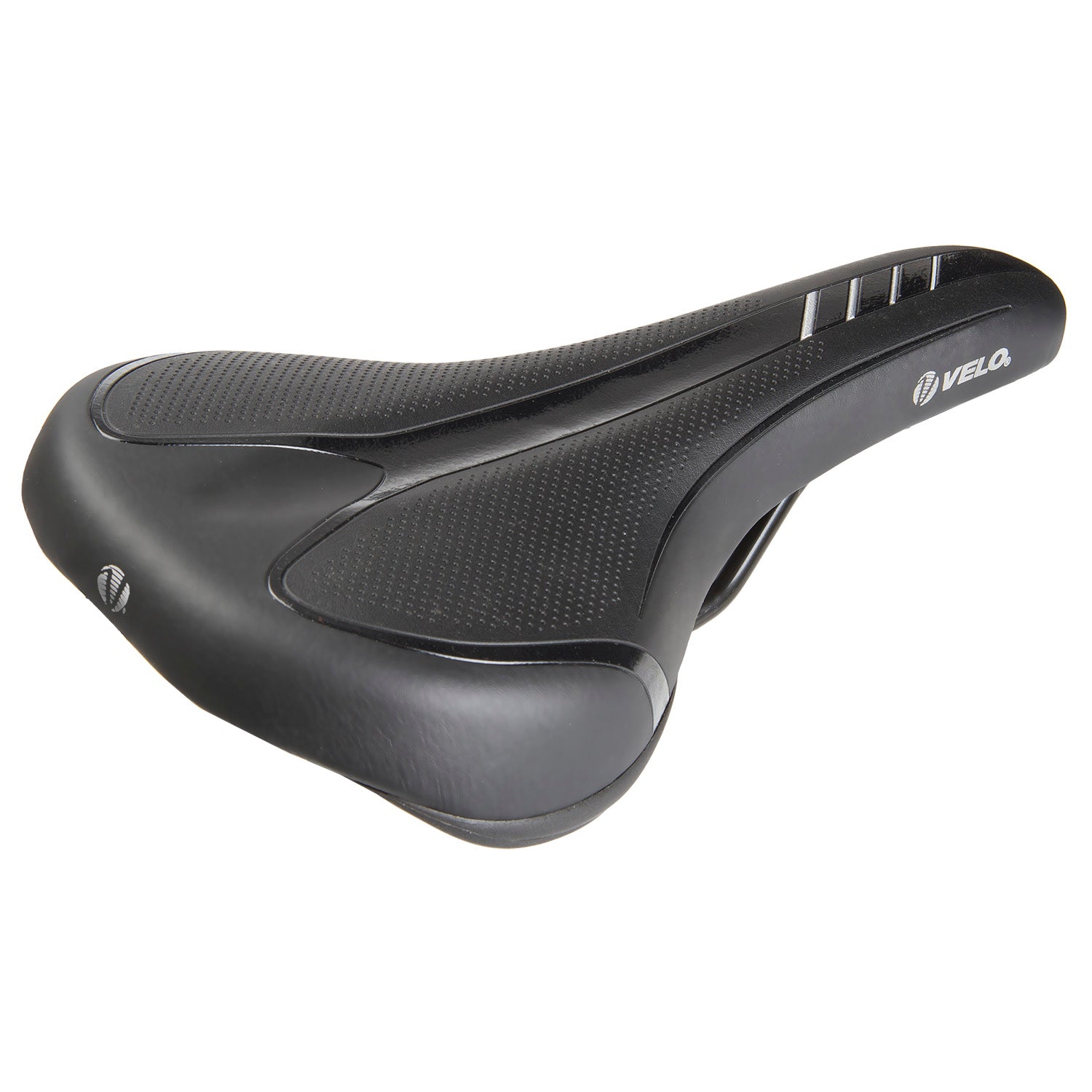 Velofit-Reisender mit Trekkingsattel